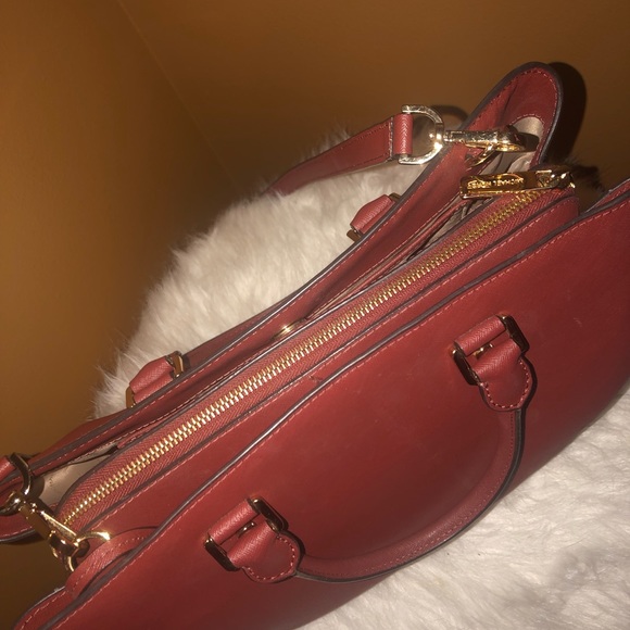 MICHAEL KORS Savannah satchel in Auburn color - Picture 3 of 8